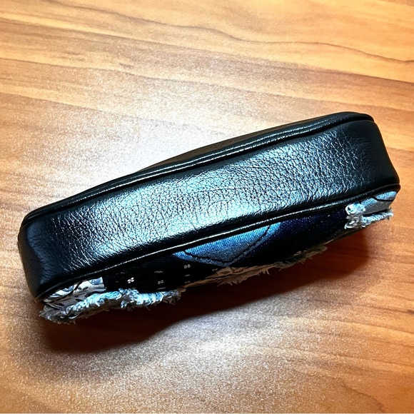 Coach Quilted Denim Small Purse Crossbody Bag - Picture 6 of 12